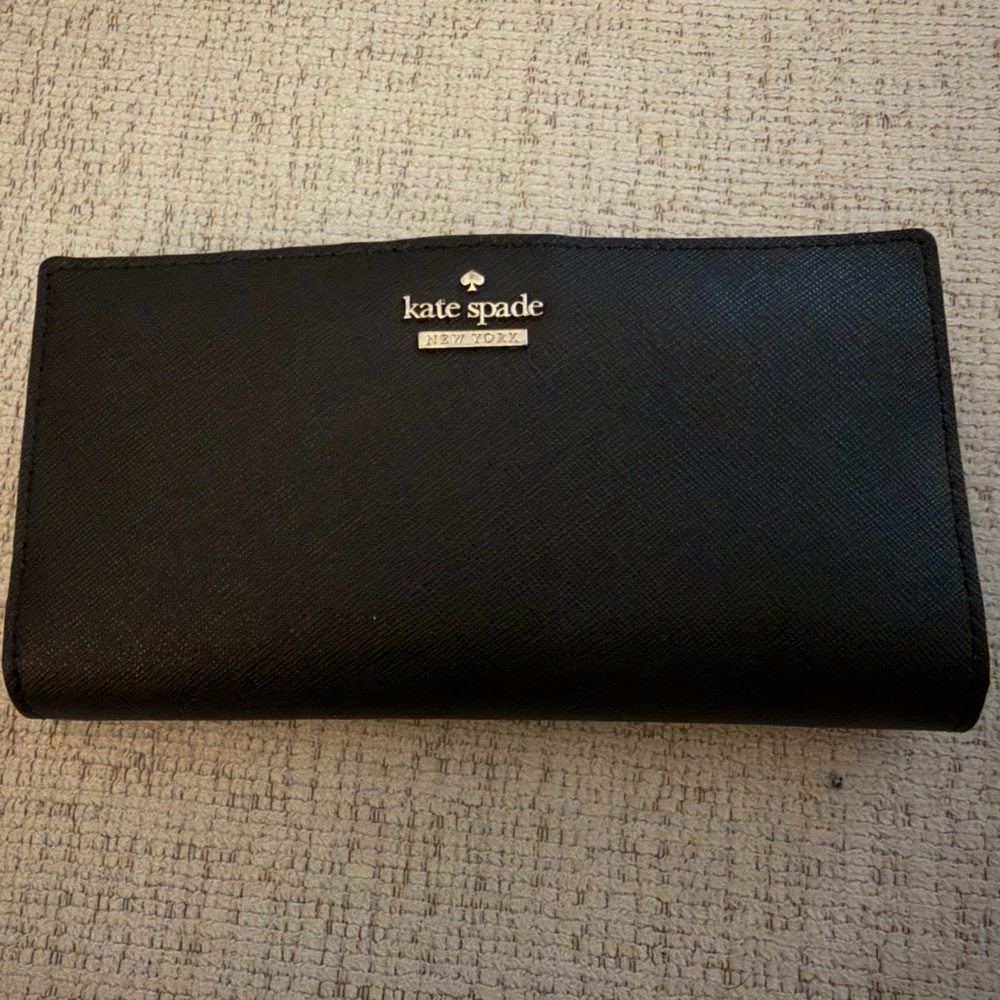 Kate Spade Classic Black Clutch